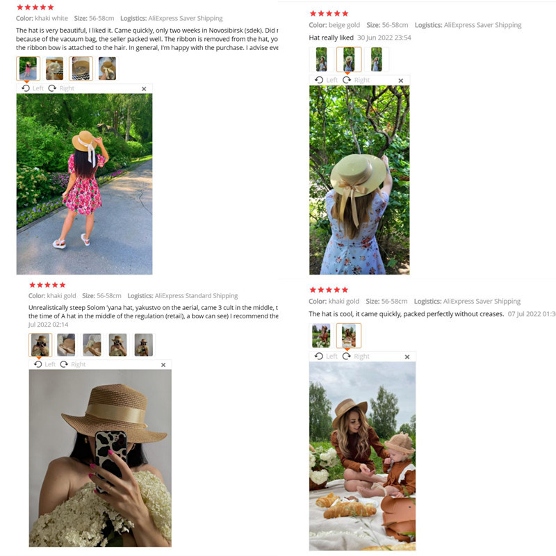 Šešir s kantom Ljetni slamnati šeširi za plažu za žene Ravni vrh s trakom i mašnom Elegantni luksuzni slamnati ženski ljetni šeširi Sombreros De Mujer