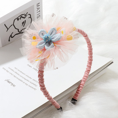 Nova dječja traka za kosu za djevojčicu neklizajuća traka za glavu princeza Tijara od mrežaste pređe Korejski dodaci za kosu beba Traka za glavu Dodaci za kosu