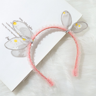 Nova dječja traka za kosu za djevojčicu neklizajuća traka za glavu princeza Tijara od mrežaste pređe Korejski dodaci za kosu beba Traka za glavu Dodaci za kosu