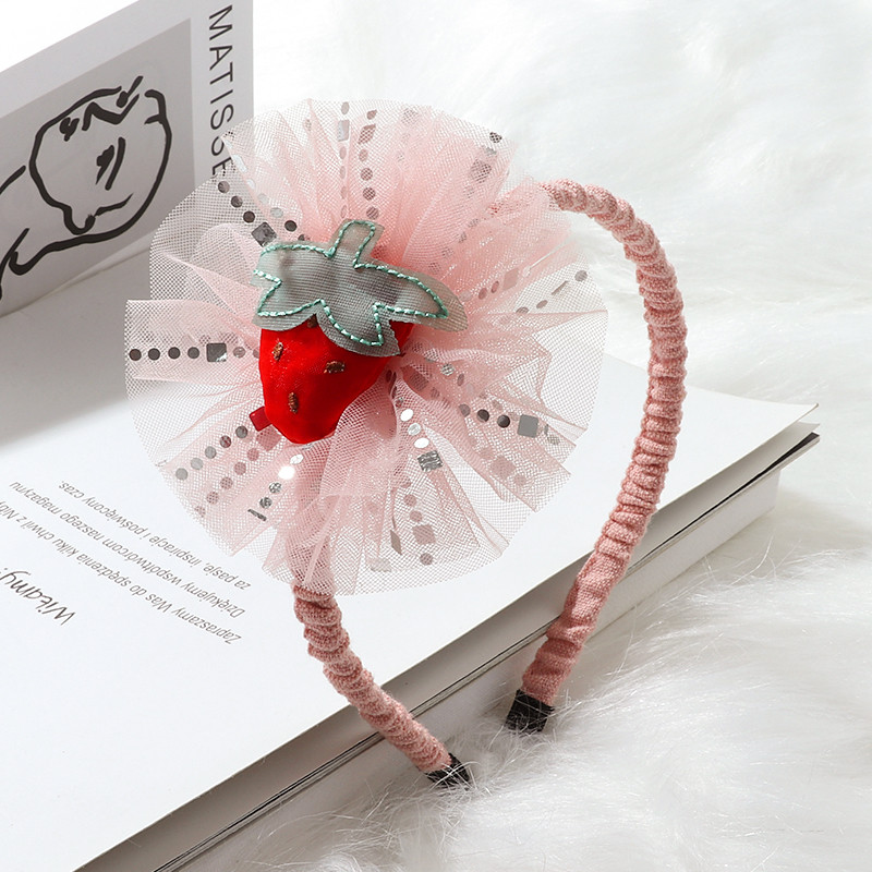 Nova dječja traka za kosu za djevojčicu neklizajuća traka za glavu princeza Tijara od mrežaste pređe Korejski dodaci za kosu beba Traka za glavu Dodaci za kosu
