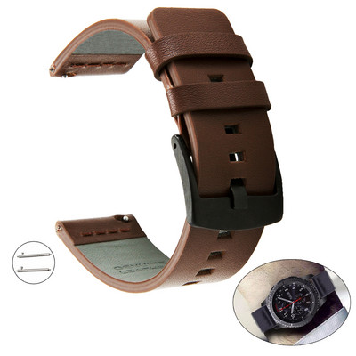 Италия Кожена за Huawei Watch GT2 46 мм 42 мм Резервна кожена каишка за часовник Каишка за китка Интелигентен часовник Аксесоари за гривна GT 2