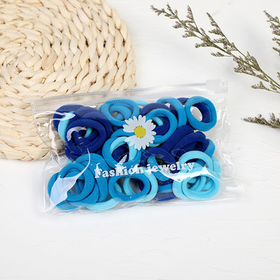 50 komada Šarene najlonske elastične trake za kosu za djevojčice, dječji držač za konjski rep, gumica za glavu, dječji ženski dodaci za kosu