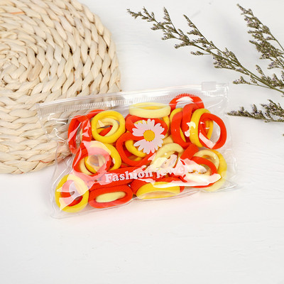 50 komada Šarene najlonske elastične trake za kosu za djevojčice, dječji držač za konjski rep, gumica za glavu, dječji ženski dodaci za kosu