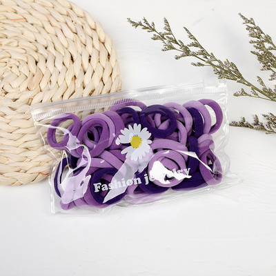 50 komada Šarene najlonske elastične trake za kosu za djevojčice, dječji držač za konjski rep, gumica za glavu, dječji ženski dodaci za kosu