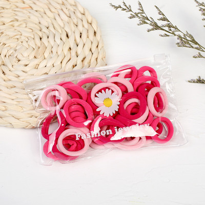 50 komada Šarene najlonske elastične trake za kosu za djevojčice, dječji držač za konjski rep, gumica za glavu, dječji ženski dodaci za kosu