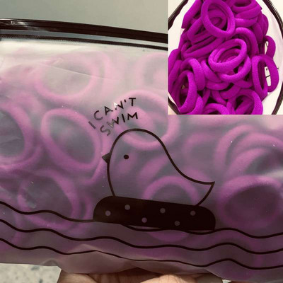 50 komada Šarene najlonske elastične trake za kosu za djevojčice, dječji držač za konjski rep, gumica za glavu, dječji ženski dodaci za kosu