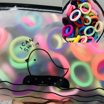 50 komada Šarene najlonske elastične trake za kosu za djevojčice, dječji držač za konjski rep, gumica za glavu, dječji ženski dodaci za kosu