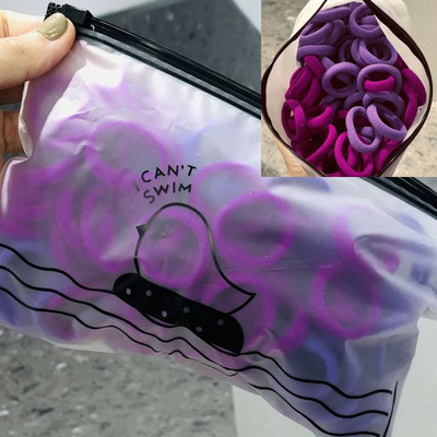 50 komada Šarene najlonske elastične trake za kosu za djevojčice, dječji držač za konjski rep, gumica za glavu, dječji ženski dodaci za kosu