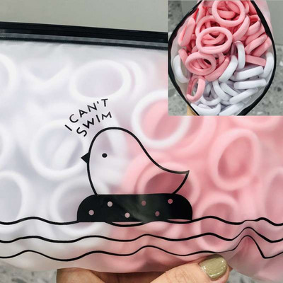 50 komada Šarene najlonske elastične trake za kosu za djevojčice, dječji držač za konjski rep, gumica za glavu, dječji ženski dodaci za kosu