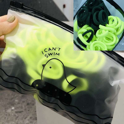 50 komada Šarene najlonske elastične trake za kosu za djevojčice, dječji držač za konjski rep, gumica za glavu, dječji ženski dodaci za kosu