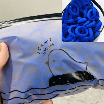 50 komada Šarene najlonske elastične trake za kosu za djevojčice, dječji držač za konjski rep, gumica za glavu, dječji ženski dodaci za kosu