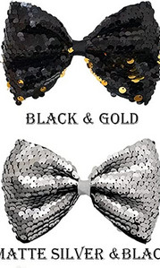 Bling Sparkle Glitter Svečane velike 5 inča šljokice Rainbow Trake Mašne za kosu Aligatorske kopče za djevojčice, malu djecu i djecu