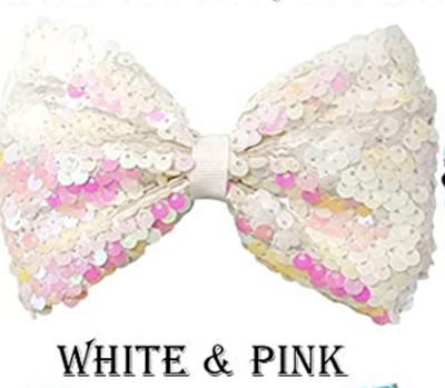 Bling Sparkle Glitter Svečane velike 5 inča šljokice Rainbow Trake Mašne za kosu Aligatorske kopče za djevojčice, malu djecu i djecu