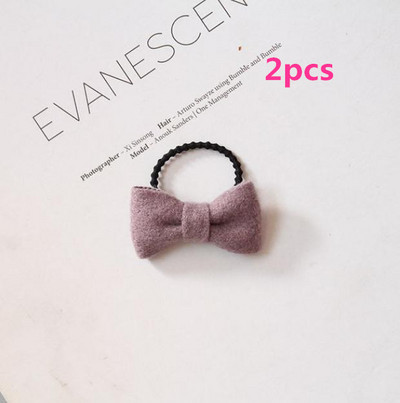 Naujas Velvet Girl velvetas Elastiniai plaukų kaklaraiščiai Guminės juostelės vaikams plaukams guma surišti į uodegą laikikliai Plaukų aksesuarai