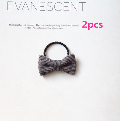 Naujas Velvet Girl velvetas Elastiniai plaukų kaklaraiščiai Guminės juostelės vaikams plaukams guma surišti į uodegą laikikliai Plaukų aksesuarai