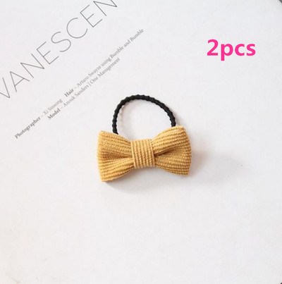 Naujas Velvet Girl velvetas Elastiniai plaukų kaklaraiščiai Guminės juostelės vaikams plaukams guma surišti į uodegą laikikliai Plaukų aksesuarai