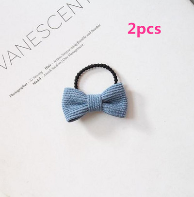 Naujas Velvet Girl velvetas Elastiniai plaukų kaklaraiščiai Guminės juostelės vaikams plaukams guma surišti į uodegą laikikliai Plaukų aksesuarai