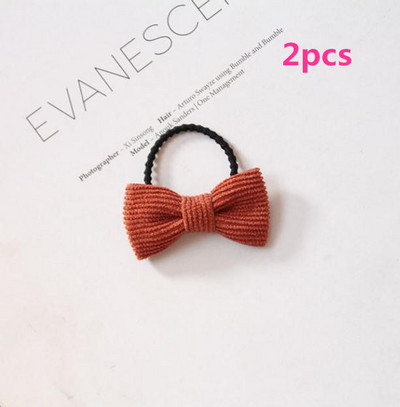 Naujas Velvet Girl velvetas Elastiniai plaukų kaklaraiščiai Guminės juostelės vaikams plaukams guma surišti į uodegą laikikliai Plaukų aksesuarai