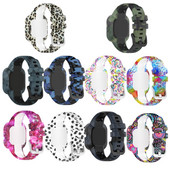 skirta GarminFit JR 3/Garmin vivofit JR 3 Reguliuojama sportinė silikoninė dilimui atspari apyrankė, vandeniui atspari apyrankė P0RC