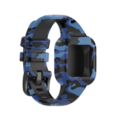 skirta GarminFit JR 3/Garmin vivofit JR 3 Reguliuojama sportinė silikoninė dilimui atspari apyrankė, vandeniui atspari apyrankė P0RC