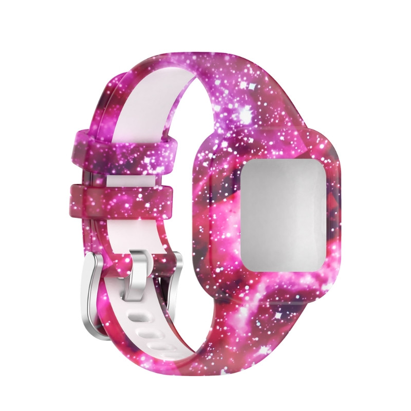 skirta GarminFit JR 3/Garmin vivofit JR 3 Reguliuojama sportinė silikoninė dilimui atspari apyrankė, vandeniui atspari apyrankė P0RC