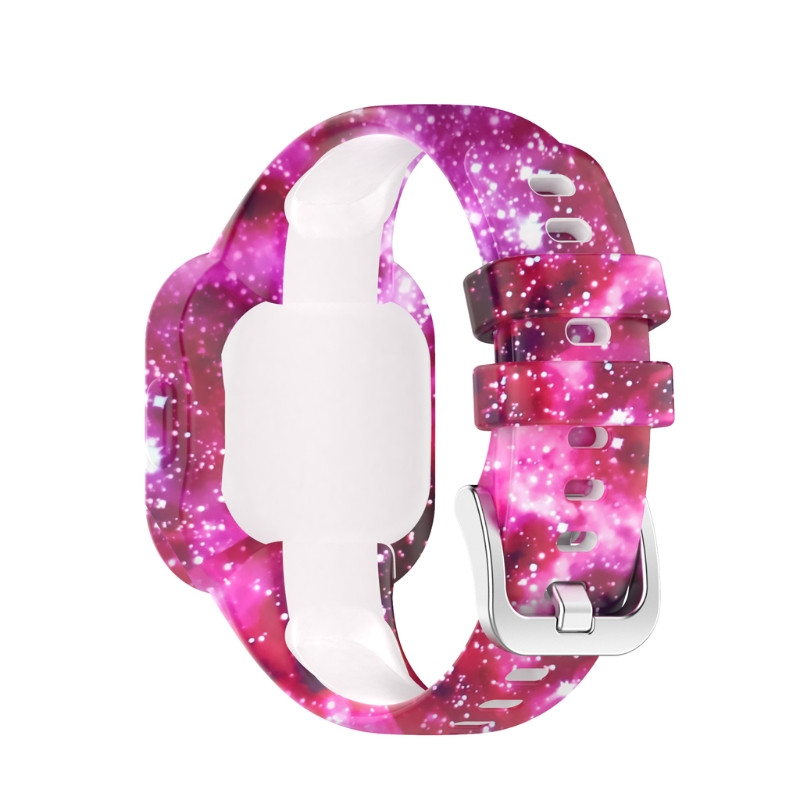skirta GarminFit JR 3/Garmin vivofit JR 3 Reguliuojama sportinė silikoninė dilimui atspari apyrankė, vandeniui atspari apyrankė P0RC