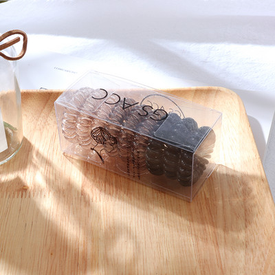 9 vnt mergaičių saldainių spalvos guminė juosta moteriška plaukų juosta plaukų aksesuarai Mergaičių gradiento spalvos telefono laidas plaukų žiedas plaukų aksesuarai