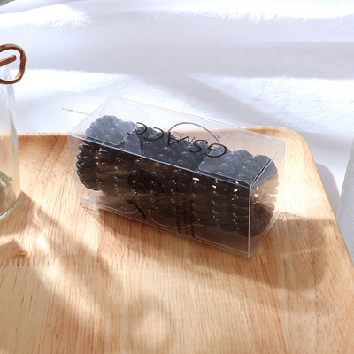 9 vnt mergaičių saldainių spalvos guminė juosta moteriška plaukų juosta plaukų aksesuarai Mergaičių gradiento spalvos telefono laidas plaukų žiedas plaukų aksesuarai