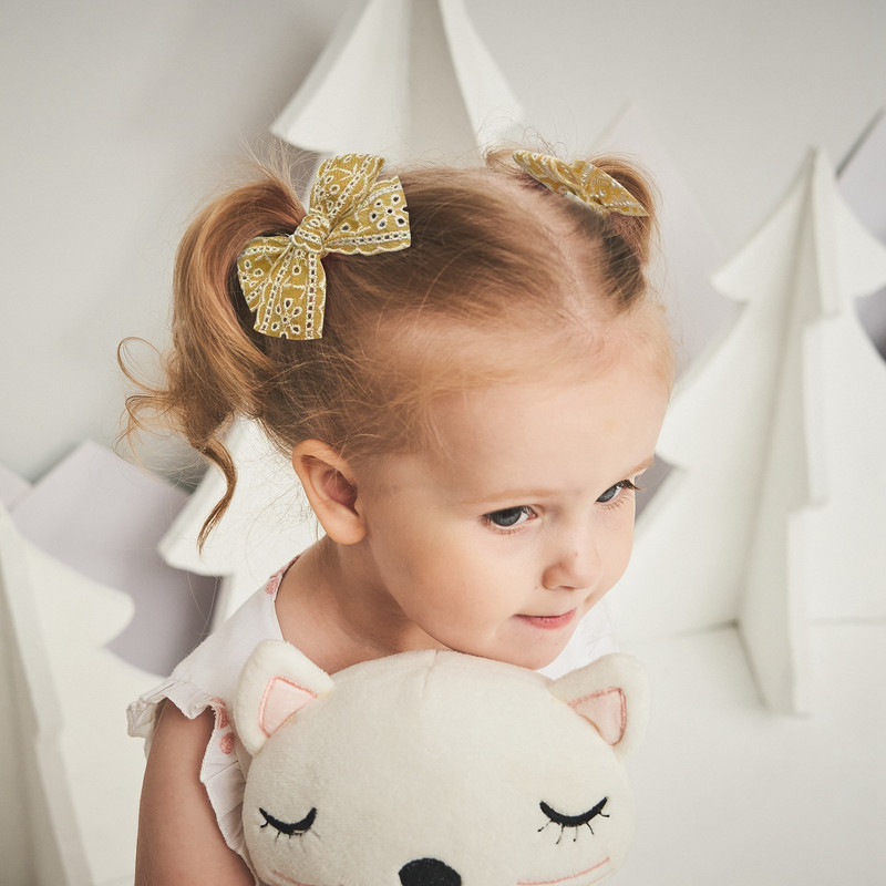 4 bucăți/set agrafe de păr din dantelă dulce pentru copii, pentru fete drăguțe, agrafe de tip boutique, agrafe, accesorii pentru păr pentru copii, cadouri