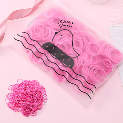 100 kom/set nove djevojke slatke šarene najlonske osnovne elastične gumice za kosu dječje gumice traka za glavu gumica modni dodaci za kosu