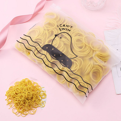 100 kom/set nove djevojke slatke šarene najlonske osnovne elastične gumice za kosu dječje gumice traka za glavu gumica modni dodaci za kosu