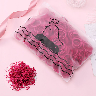 100 kom/set nove djevojke slatke šarene najlonske osnovne elastične gumice za kosu dječje gumice traka za glavu gumica modni dodaci za kosu