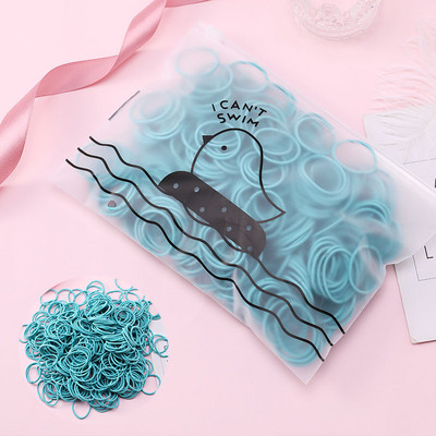 100 kom/set nove djevojke slatke šarene najlonske osnovne elastične gumice za kosu dječje gumice traka za glavu gumica modni dodaci za kosu