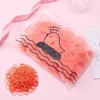 100 kom/set nove djevojke slatke šarene najlonske osnovne elastične gumice za kosu dječje gumice traka za glavu gumica modni dodaci za kosu