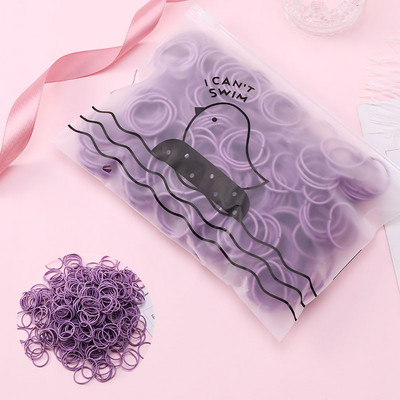 100 kom/set nove djevojke slatke šarene najlonske osnovne elastične gumice za kosu dječje gumice traka za glavu gumica modni dodaci za kosu