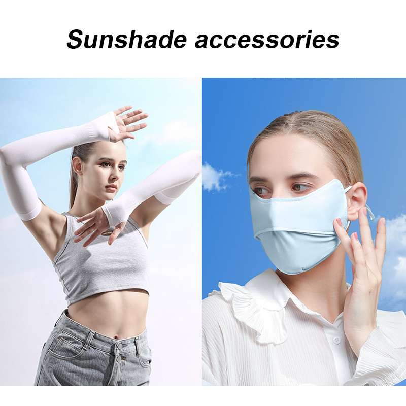 Summer Shell skrybėlė nuo saulės, apsauganti nuo UV spindulių, dvigubo naudojimo plaukų lanko kepurė nuo saulės moterims lauko paplūdimio minkšta sulankstoma plataus kraštelio kibiro dangteliai