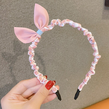 Νέο Rabbit Ears Headbands για κορίτσια Χαριτωμένο φιόγκο Hairbands αξεσουάρ μαλλιών κόσμημα κεφαλής Κορεατικά Παιδικά γλυκά κοσμήματα κεφαλής
