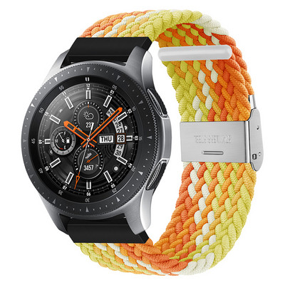 22/20 mm podesiva pletena elastična najlonska traka s petljom za TicWatch Band Pro 3 Ultra GPS /GTX/S2/E2/E3/GTH remen za sport