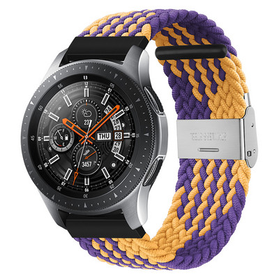 22/20 mm podesiva pletena elastična najlonska traka s petljom za TicWatch Band Pro 3 Ultra GPS /GTX/S2/E2/E3/GTH remen za sport