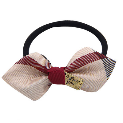 Mood Ruuduline nahkrihm juuksering liblikasõlm juuksenöör lips juuksenöör naiste peakate Juuksenõel Juuste aksessuaarid