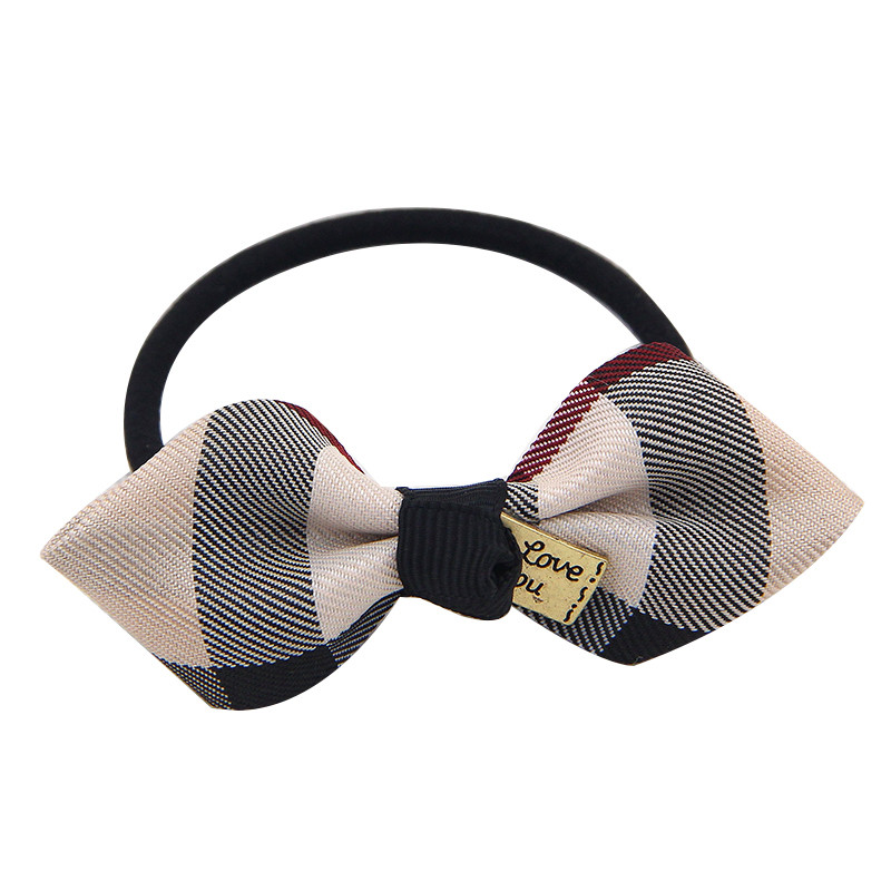 Mood Ruuduline nahkrihm juuksering liblikasõlm juuksenöör lips juuksenöör naiste peakate Juuksenõel Juuste aksessuaarid