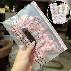 500Pcs/Pack 2021 Novi crtići Dječja beba ne ozlijedi uže za kosu visoka elastična mala omča za kosu Dodaci za kosu Pokrivala