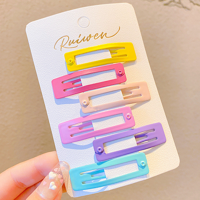 Roztomilé kreslené farebné sponky do vlasov v tvare pentagramu, dievčenské sladké sponky do vlasov, detské sponky do vlasov, ozdoba, darček