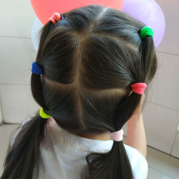 95 τεμάχια Βρεφικά παιδικά ελαστικά κορδέλες μαλλιών Baby girls δέσιμο μαλλιών καλής ελαστικότητας Δαχτυλίδι τσίχλας Παιδικό δώρο γενεθλίων Αξεσουάρ