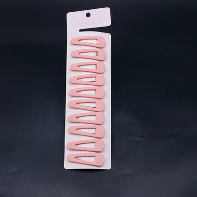 10 kom/lot dječja BB kopča jednostavna i slatka ukosnica u boji Europsko i američko novo pokrivalo za glavu mat boje