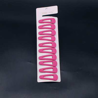 10 kom/lot dječja BB kopča jednostavna i slatka ukosnica u boji Europsko i američko novo pokrivalo za glavu mat boje