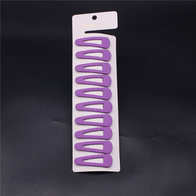 10 kom/lot dječja BB kopča jednostavna i slatka ukosnica u boji Europsko i američko novo pokrivalo za glavu mat boje