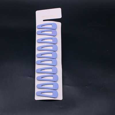 10 kom/lot dječja BB kopča jednostavna i slatka ukosnica u boji Europsko i američko novo pokrivalo za glavu mat boje