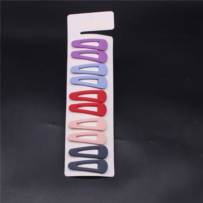 10 kom/lot dječja BB kopča jednostavna i slatka ukosnica u boji Europsko i američko novo pokrivalo za glavu mat boje