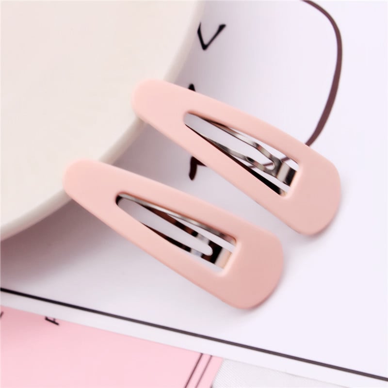 10 kom/lot dječja BB kopča jednostavna i slatka ukosnica u boji Europsko i američko novo pokrivalo za glavu mat boje